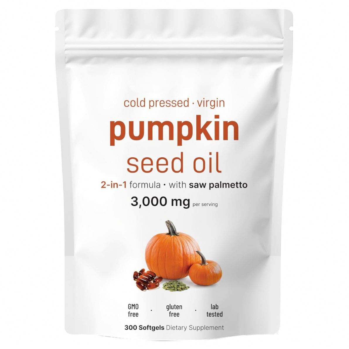 Vegan Pumpkin Seed Oil Softgels
