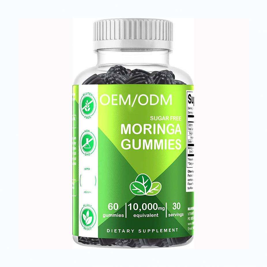 Sugar-Free Moringa Gummies | Immune Support for Adults & Pregnant Women | Herbal Supplement