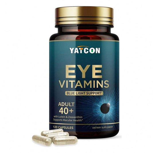 Lutein & Zeaxanthin Capsules | Eye Health Supplement for Adults | Supports Vision & Relieves Dry Eyes