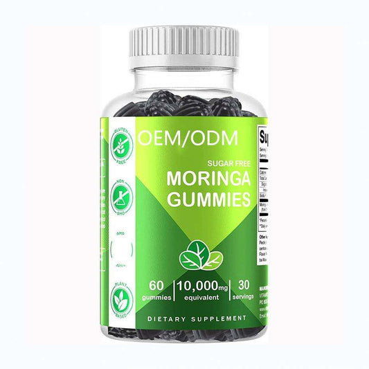 Sugar-Free Moringa Gummies | Immune Support for Adults & Pregnant Women | Herbal Supplement