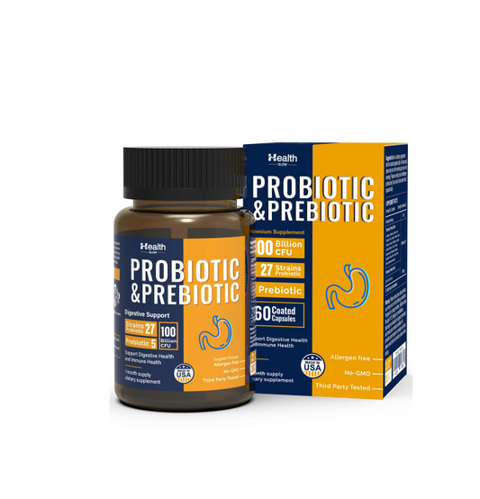 Premium Probiotic & Prebiotic Capsules | Supports Digestion & Gut Health